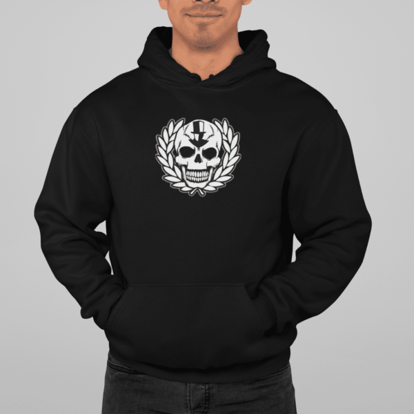 navijači partizan skull duks crni, kk partizan shop