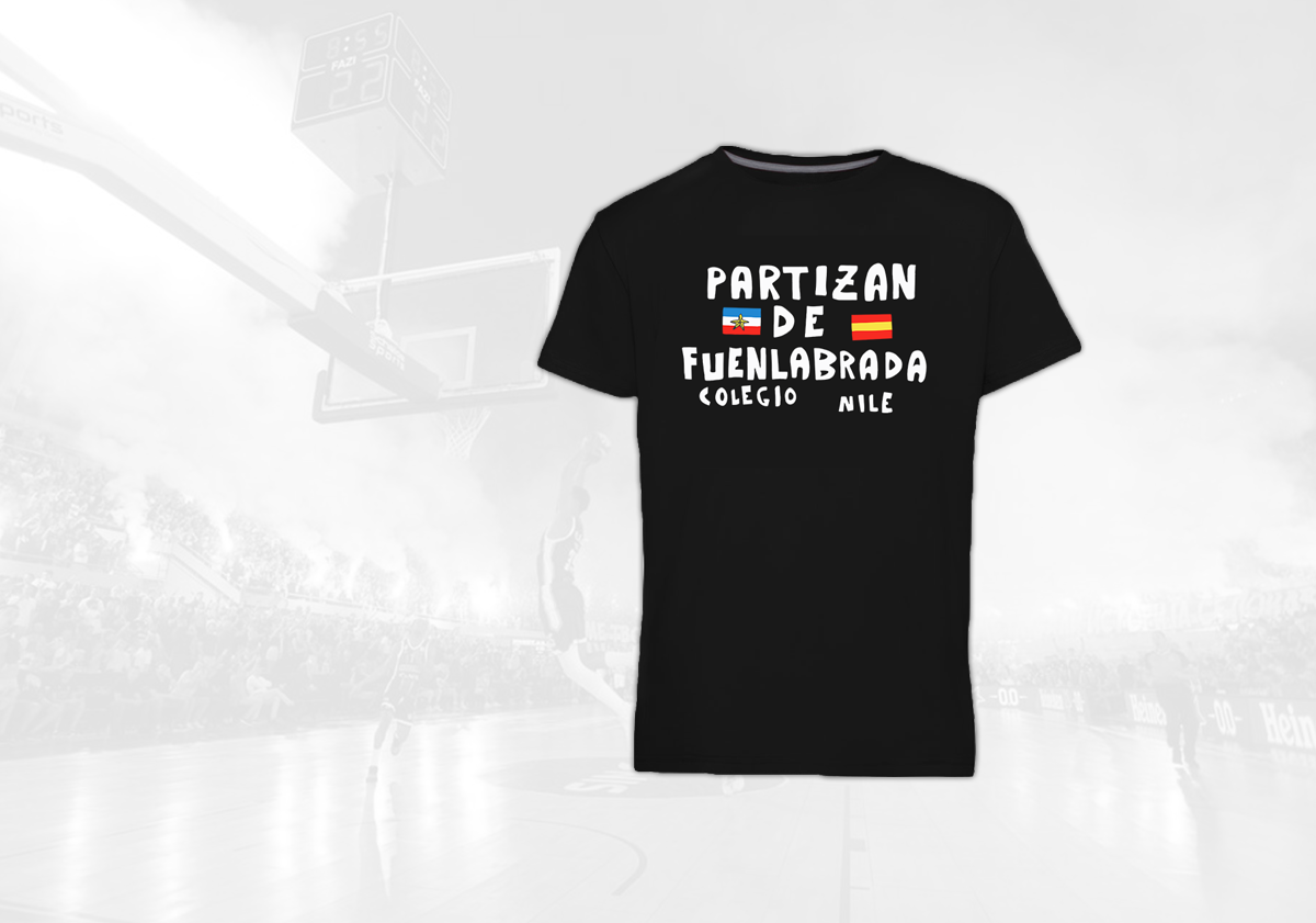 kk partizan shop, Partizan de fuenlabrada majica